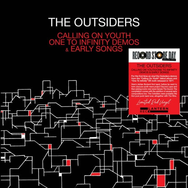 OUTSIDERS Calling On Youth Demos & Early Songs (Red Vinyl) (RSD 2024) LP - punk to funk heaven