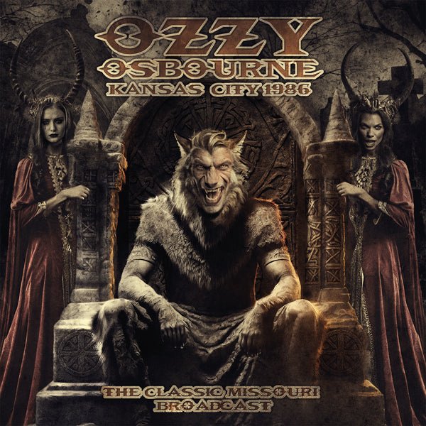 OZZY OSBOURNE KANSAS CITY 1986 (WHITE VINYL 2LP) VINYL DOUBLE ALBUM - punk to funk heaven