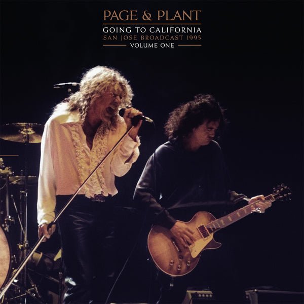 PAGE & PLANT GOING TO CALIFORNIA VOL. 1 (RED VINYL) VINYL DOUBLE ALBUM - punk to funk heaven