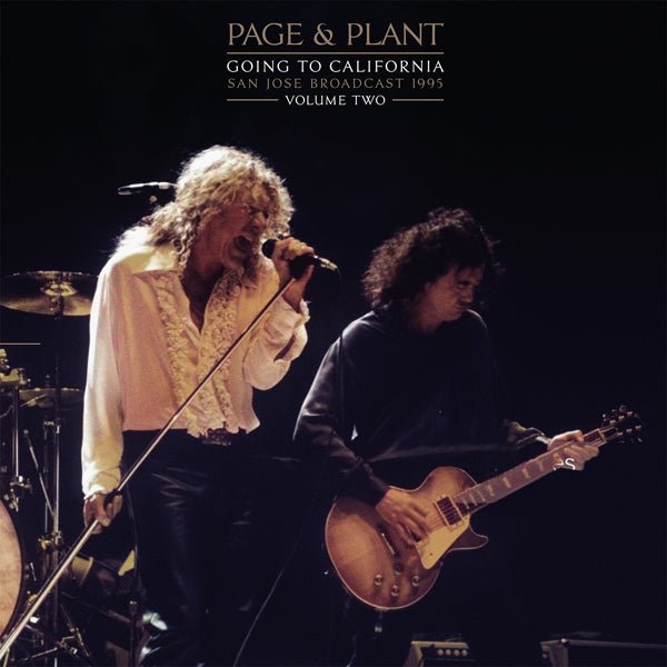 PAGE & PLANT GOING TO CALIFORNIA VOL. 2 (RED VINYL) VINYL DOUBLE ALBUM - punk to funk heaven