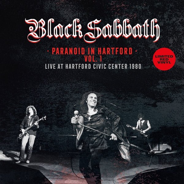 Paranoid In Hartford Vol.1 - Fm Broad. Civic Center 1980 Artist BLACK SABBATH Format:LP Label:OUTSIDER - punk to funk heaven