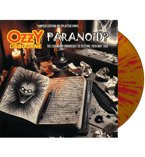 Paranoid? (Orange/Red Splatter Vinyl) Artist OZZY OSBOURNE Format:LP - punk to funk heaven