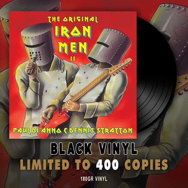 PAUL DI’ANNO & DENNIS STRATTON THE ORIGINAL IRON MEN II Vinyl LP - punk to funk heaven