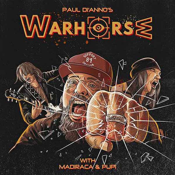 PAUL DI'ANNO'S WARHORSE PAUL DI'ANNO'S WARHORSE COMPACT DISC - punk to funk heaven