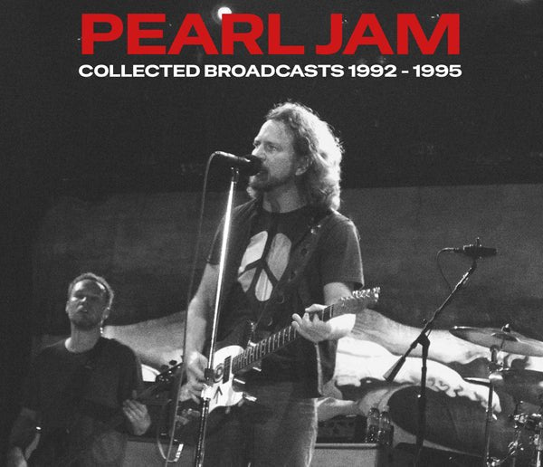 PEARL JAM COLLECTED BROADCASTS 1992 - 1995 (4CD) Compact Disc - 4 CD Box Set - punk to funk heaven