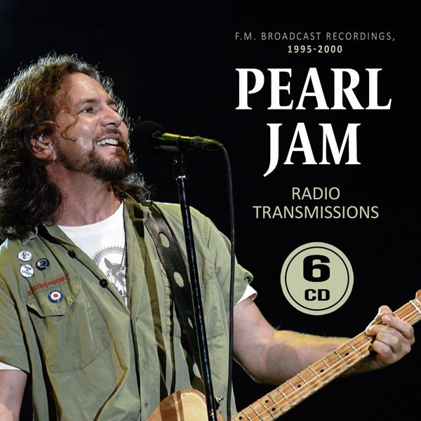 PEARL JAM RADIO TRANSMISSIONS (6CD) COMPACT DISC BOX SET - punk to funk heaven