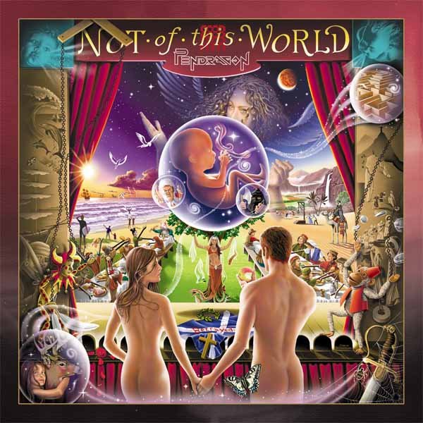PENDRAGON NOT OF THIS WORLD (2LP GOLD VINYL) Vinyl Double Album - punk to funk heaven