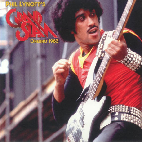 PHIL LYNOTT'S GRAND SLAM Orebro 1983 Cleopatra US Format: red vinyl LP - punk to funk heaven