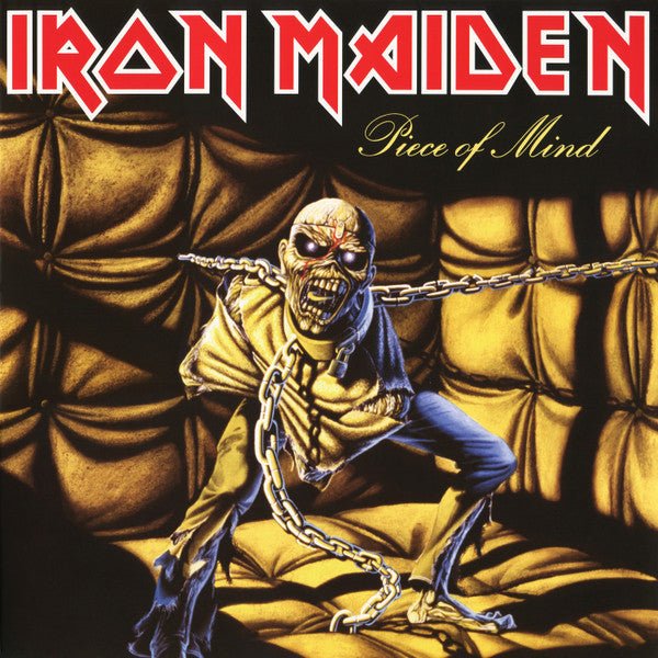Piece of Mind Iron Maiden vinyl lp - punk to funk heaven