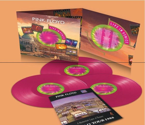PINK FLOYD Live In Venice 1989: The Complete PBS Broadcast FM Broadcast Format: limited pink vinyl 3xLP - punk to funk heaven