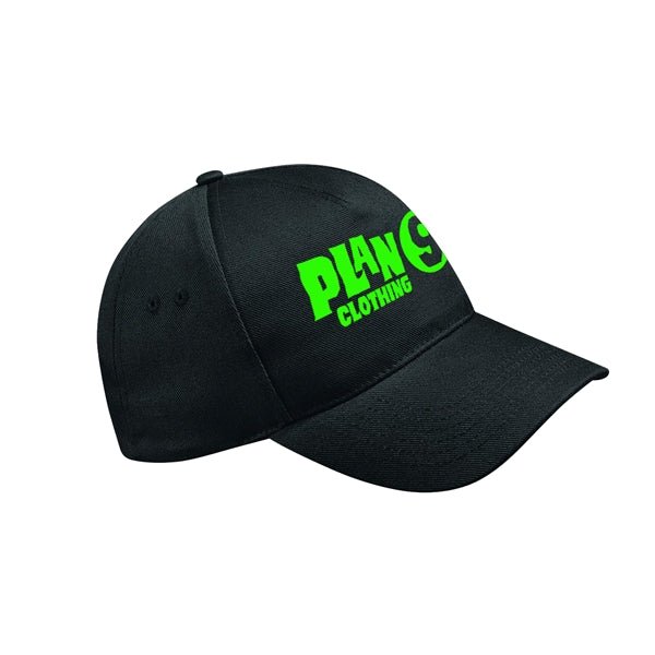 PLAN9 LOGO (GREEN) Baseball Hat - punk to funk heaven