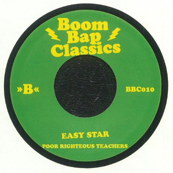POOR RIGHTEOUS TEACHERS Boom Bap Classics Vol 10 (7") Boom Bap Classics - punk to funk heaven