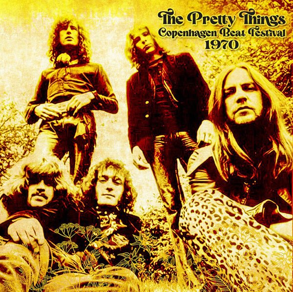 PRETTY THINGS, THE COPENHAGEN BEAT FESTIVAL 1970 (180G LIGHT GREEN VINYL) VINYL LP - punk to funk heaven