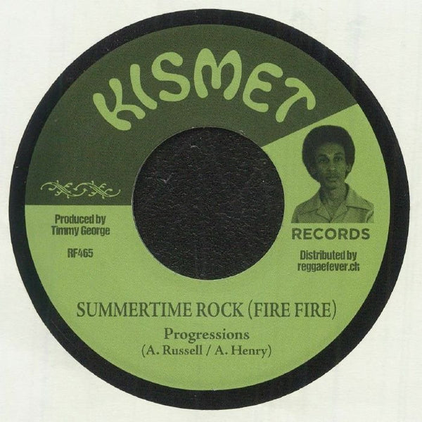 PROGRESSIONS / FREDDIE McKAY Summertime Rock (Fire Fire) (reissue) Reggae Fever Switzerland Format: 7" - punk to funk heaven