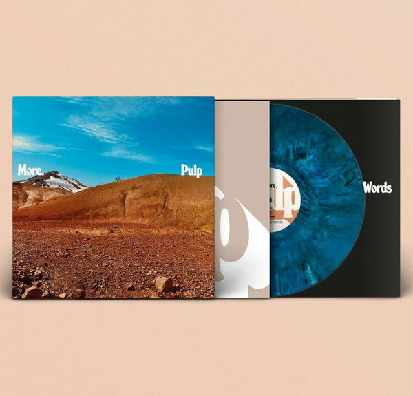 PULP More ("blue sky thinking" blue vinyl LP + booklet (indie exclusive)) lp - punk to funk heaven
