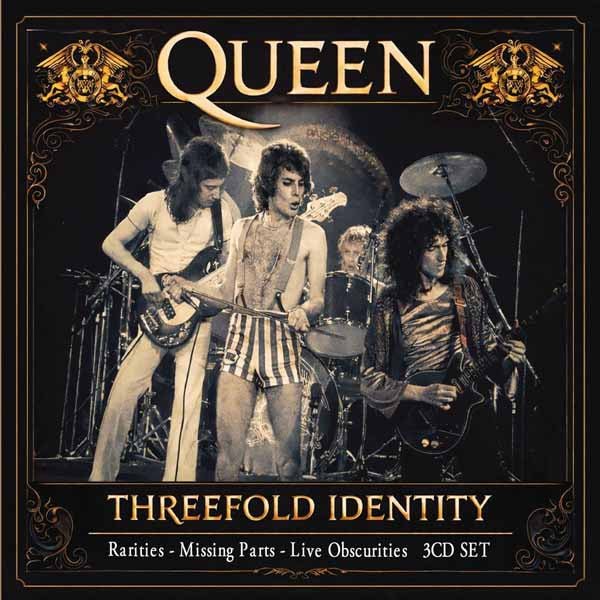 QUEEN THREEFOLD IDENTITY (3CD) Compact Disc - 3 CD Box Set - punk to funk heaven