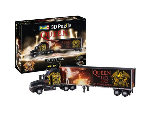 QUEEN TOUR TRUCK - 50th Anniversary 3D Puzzle - punk to funk heaven
