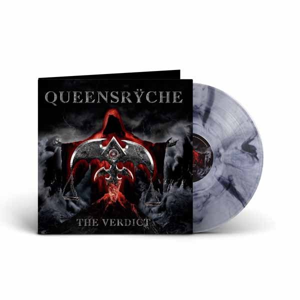 QUEENSRYCHE THE VERDICT (BLACK/ GREY MARBLE) Vinyl LP - punk to funk heaven