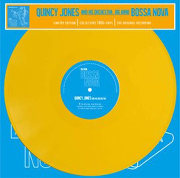 QUINCY JONES BOSSA NOVA (LTD YELLOW VINYL) VINYL LP - punk to funk heaven
