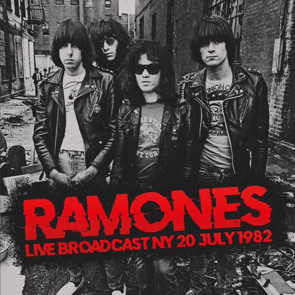 RAMONES LIVE BROADCAST NY 20 JULY 1982 (2CD) COMPACT DISC DOUBLE - punk to funk heaven