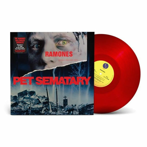 RAMONES Pet Sematary (Rocktober 2025) Rhino US Format: *red vinyl 12" - punk to funk heaven