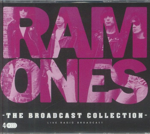RAMONES The Broadcast Collection Cult Legends Format: 4xCD - punk to funk heaven