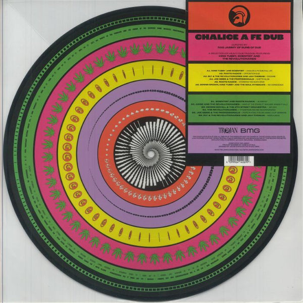 RAS JAMMY / VARIOUS Chalice A Fe Dub BMG Format: zoetrope picture disc LP - punk to funk heaven