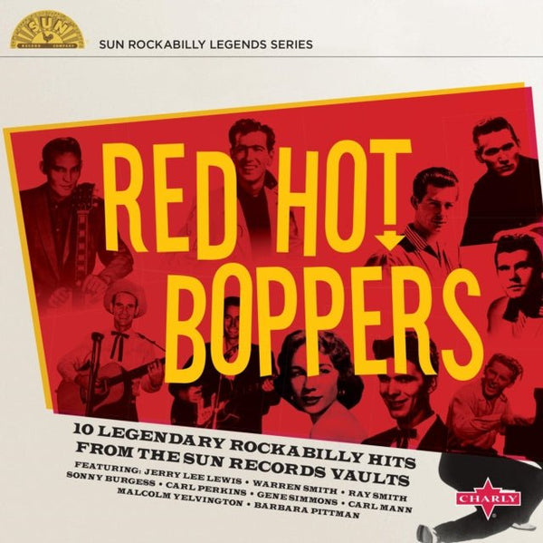 Red Hot Boppers (Red Hot Vinyl) VARIOUS ARTISTS 10" vinyl - punk to funk heaven