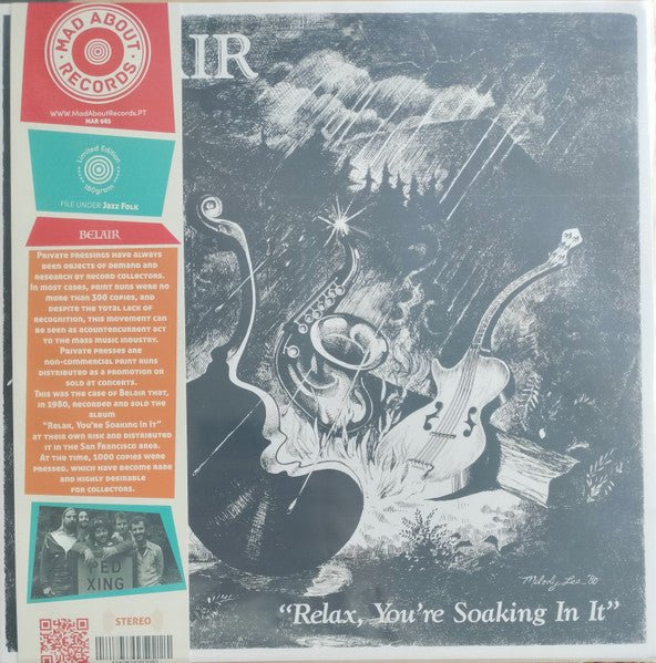 Relax. You're Soaking In It Artist BELAIR Format:LP Label:MAD ABOUT RECORDS - punk to funk heaven