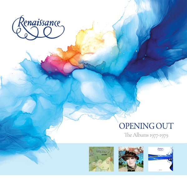 RENAISSANCE OPENING OUT - THE ALBUMS 1977 - 1979 (3CD CLAMSHELL BOX) Compact Disc - 3 CD Box Set - punk to funk heaven