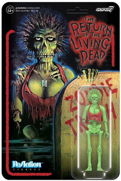 Return Of The Living Dead - Zombie Trash Reaction Figures super 7 - punk to funk heaven