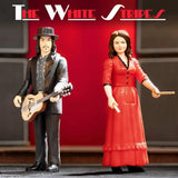 White Stripes Reaction Figures Wave 01 - White Stripes (2 Pack) super 7