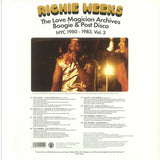 Richie WEEKS / VARIOUS The Love Magician Archives: Boogie &amp; Post Disco NYC 1980 - 1983 Vol 3 (2xLP + insert) Past Due - punk to funk heaven