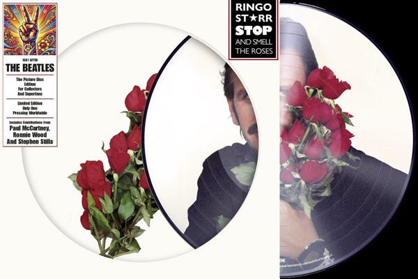 RINGO STARR STOP & SMELL THE ROSES - THE PICTURE - DISC EDITION Vinyl 12" Picture Disc - punk to funk heaven