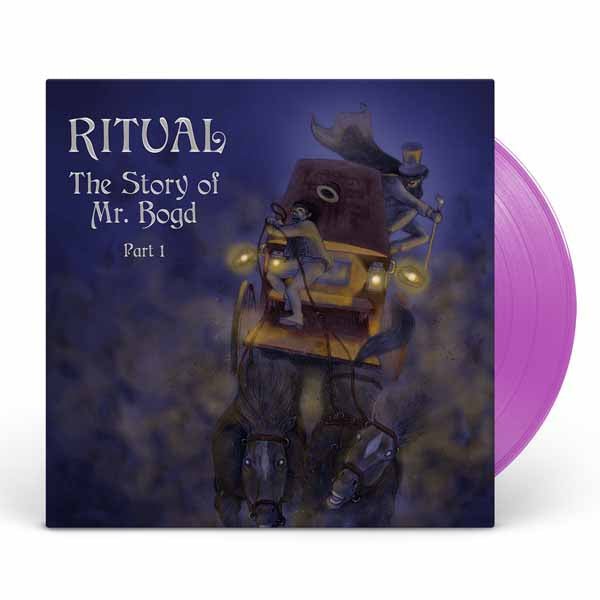 RITUAL THE STORY OF MR. BOGD - PART 1 (TRANSPARENT VIOLET VINYL) VINYL LP - punk to funk heaven