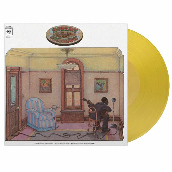 Robert JOHNSON King Of The Delta Blues Singers Vol 2 (reissue) (limited numbered 180 gram audiophile translucent yellow vinyl LP + insert) Music On Vinyl - punk to funk heaven