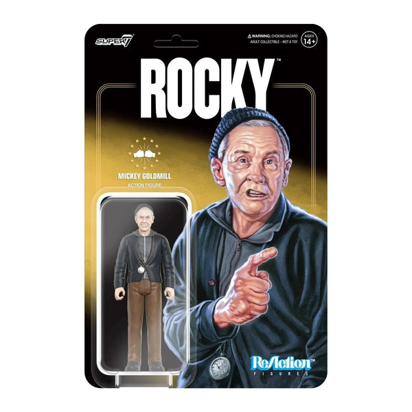 Rocky 1 Mickey Boxing Reaction Figures super 7 - punk to funk heaven