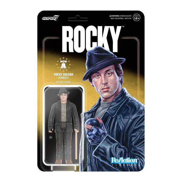 Rocky 1 Rocky Street Rocky Reaction Figures super 7 - punk to funk heaven