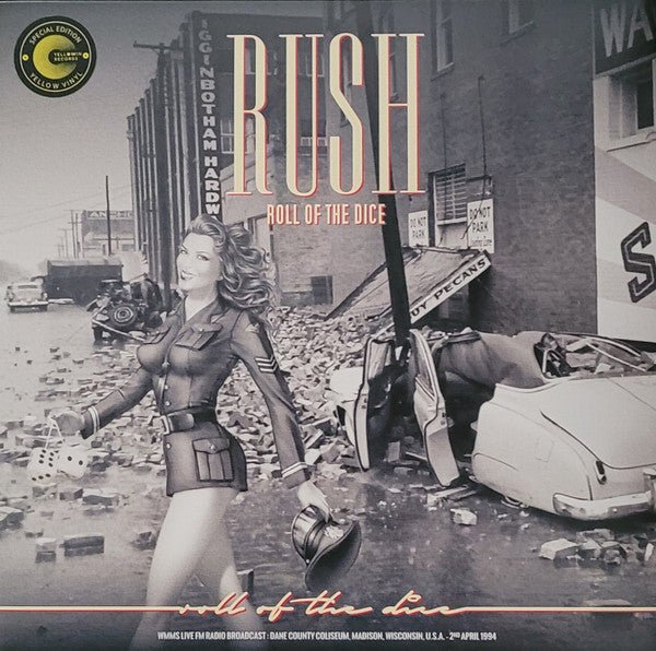 Roll Of The Dice Artist RUSH Format:LP Label:YELLOWVIN - punk to funk heaven