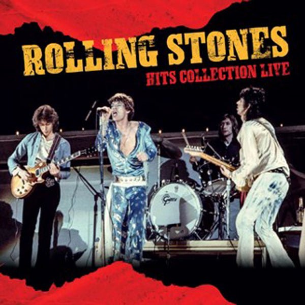 ROLLING STONES, THE HITS COLLECTION LIVE (COLOURED VINYL) Vinyl LP - punk to funk heaven