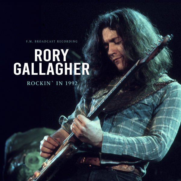 RORY GALLAGHER ROCKIN` IN 1992 (CLEAR VINYL) VINYL LP - punk to funk heaven
