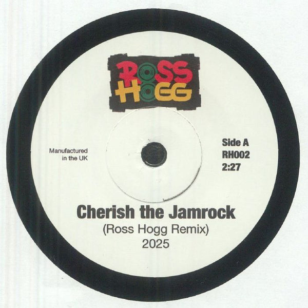 Ross HOGG Cherish The Jamrock (7") RH US - punk to funk heaven