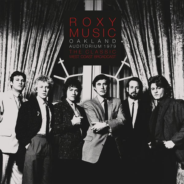 ROXY MUSIC OAKLAND AUDITORIUM 1979 (2LP) VINYL DOUBLE ALBUM - punk to funk heaven