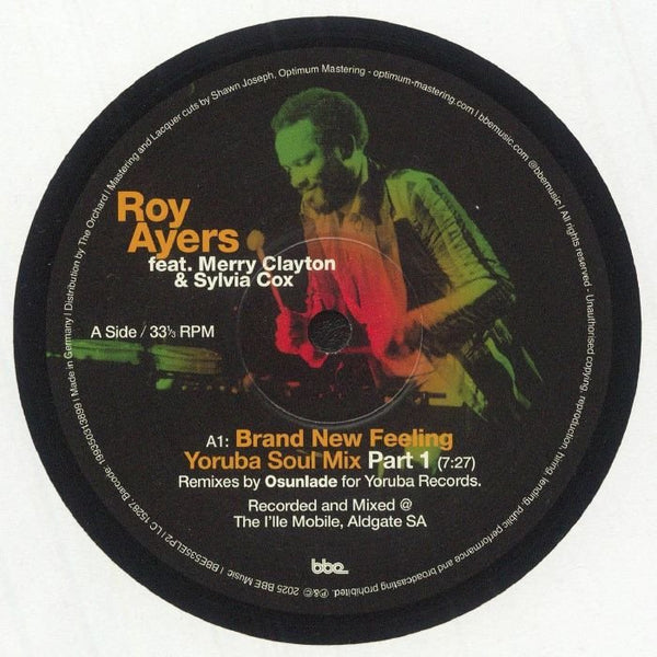 Roy AYERS feat MERRY CLAYTON / SYLVIA COX Brand New Feeling: Yoruba Soul Remixes (12'') BBE - punk to funk heaven