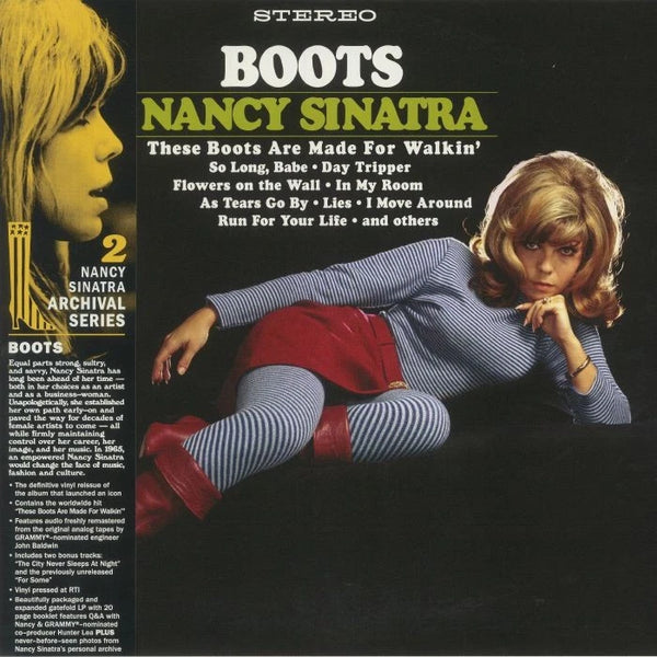 Boots Artist Nancy Sinatra Format:Vinyl / 12" Album Label:Light In The Attic