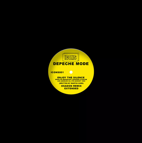 Enjoy The Silence (Yellow Vinyl) Artist DEPECHE MODE Format:12" Vinyl Label:ICONS usa import