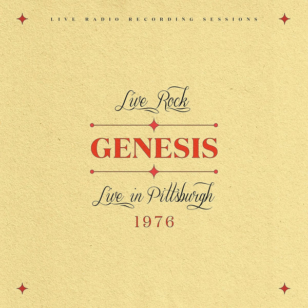 Live In Pittsburgh 1976 Artist GENESIS Format: 2LP – punk to funk heaven