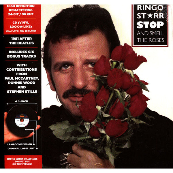 RINGO STARR STOP & SMELL THE ROSES (RSD 2023) COMPACT DISC