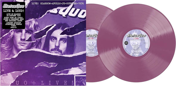 Live in Glasgow, 29th October 1976, Night 3 Artist Status Quo Format:Vinyl / 12" Album Coloured Vinyl (Limited Edition) Label:Demon Records