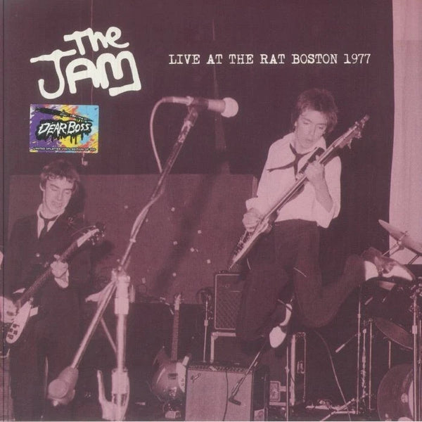 The JAM Live At The Rat Boston 1977 (LP) ltd SPLATTER vinyl LTD/300 SEALED MINT*